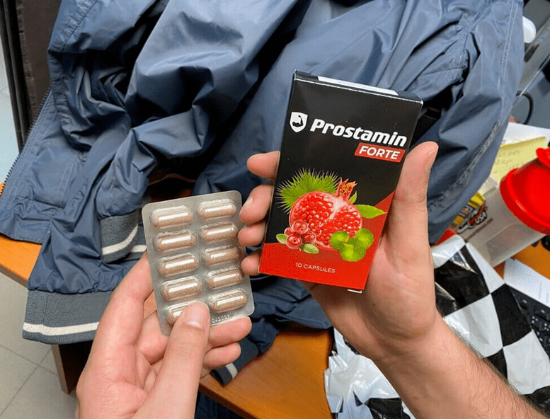Příjezd balíku se Prostamin Forte