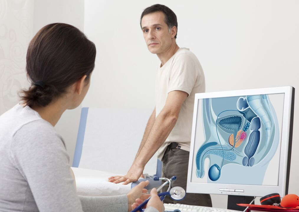 konzultace s odborníkem na chronickou prostatitidu