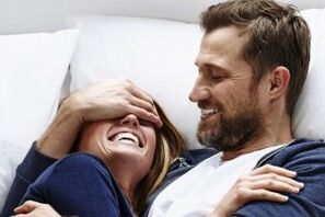 Muž s abakteriální formou prostatitidy těží z intimní intimity se ženou